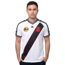 Camisa Vasco Away 2000 Retrô - Branca e Preta
