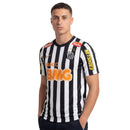 Camisa Santos Away 12/13 Retrô - Branca e Preta