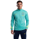 Conjunto Agasalho Treino Brasil 24/25 - Azul Ciano