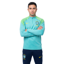 Conjunto Agasalho Treino Brasil 24/25 - Azul Ciano