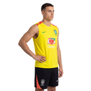 Conjunto Brasil Treino Regata 24/25  - Amarelo
