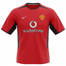 Camisa Manchester United Home 02/03 Retrô - Vermelha
