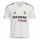 Camisa Real Madrid Home 04/05 Retrô - Branca