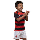 Conjunto Infantil Flamengo I 25/26 - Preto e Vermelho