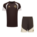 Conjunto Flamengo Comissão 26/27 - Marrom