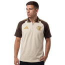 Camisa Flamengo Treino C/Zíper 26/27 - Bege