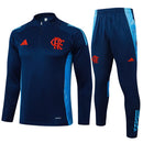 Conjunto Agasalho Comissão Flamengo 25/26 - Azul Escuro