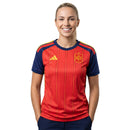 Camisa Espanha Feminina Home 2026 - Vermelha