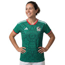 Camisa México Feminina Home 2026 - Verde
