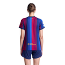 Camisa Barcelona Feminina Home 26/27 - Azul e Grená