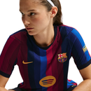 Camisa Barcelona Feminina Home 26/27 - Azul e Grená