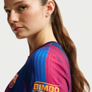 Camisa Barcelona Feminina Home 26/27 - Azul e Grená