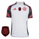 Camisa Flamengo Away 25/26 Jogador - Branca