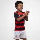 Conjunto Infantil CRF I 25/26 - Preto e Vermelho