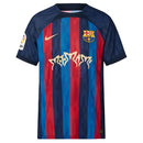 Camisa Barcelona Edição Especial Rosalia 22/23 - Azul e Vermelha