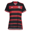 Camisa Flamengo Feminina Home 24/25 - Vermelha e Preta