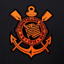 Camisa Corinthians Third 25/26 Jogador - Preta e Laranja