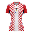 Camisa Croácia Feminina Home 2026 - Branca e Vermelha