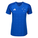 Camisa Cruzeiro feminina Home 26/27 azul