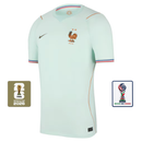 Camisa França Feminina Away 2026 - Branca
