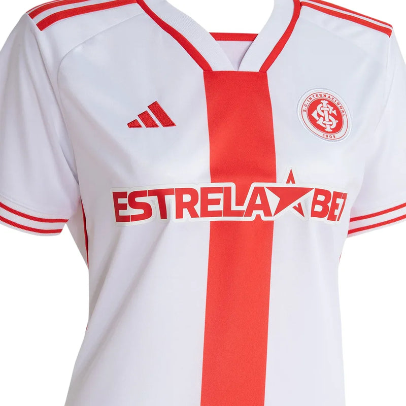 Camisa Internacional Feminina Away 24/25 - Branca