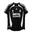Camisa Real Madrid Away 06/07 Retrô - Preta