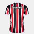 Camisa SPFC Away 26/27 Jogador - Vermelha e Preta