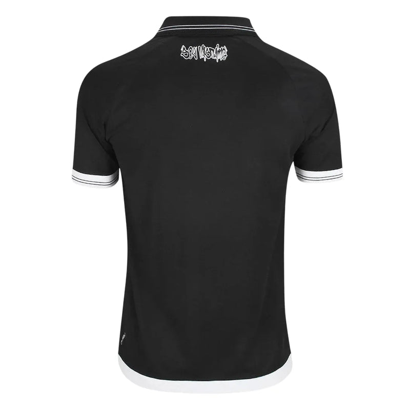 Camisa Vasco Home 25/26 - Preta e Branca