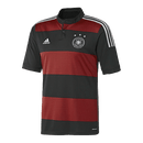 Camisa Alemanha Away 2014 Retrô vermelha e preta