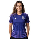 Camisa Argentina Feminina Away 2022 roxa