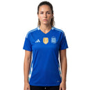 Camisa Argentina Feminina Away 2024 azul