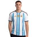 Camisa Argentina Home 2026 azul e branca