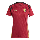 Camisa Bélgica Feminina Home 2024 vermelha