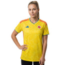Camisa Colômbia Feminina Home 2026 amarela