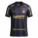 Camisa Corinthians Away 09/10 retrô preta e roxa