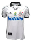 Camisa Corinthians Home 1999 Retrô - Branca