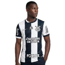 Camisa Corinthians Third 24/25 preta e branca com patrocínio