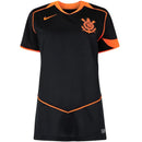 Camisa Corinthians feminina Third 25/26 preta e laranja