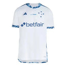 Camisa Cruzeiro Away 24/25 branca com patrocínio