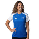 Camisa Cruzeiro feminina Home 25/26 azul