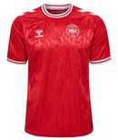 Camisa Dinamarca Home 2025 vermelha