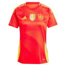 Camisa Espanha Feminina Home 2024 vermelha