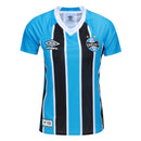 Camisa Grêmio Feminina Home 25/26 azul e preta