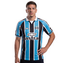 Camisa Grêmio Home 2000 Retrô azul e preta