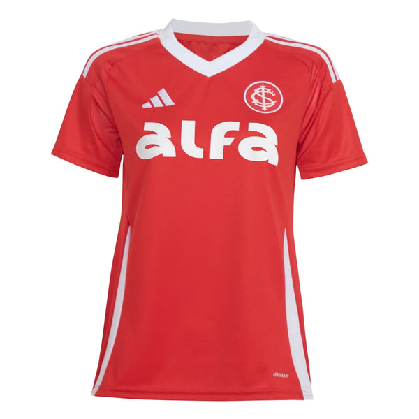 Camisa Internacional Feminina Home 25/26 - Vermelha
