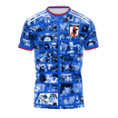 Camisa Japão Anime 2022 azul