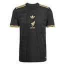 Camisa México Ouro 2025 preta e dourado