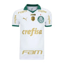 Camisa Palmeiras Away 24/25 branca com patrocínio e patch campeão