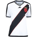 Camisa Vasco Feminina Away 24/25 Branca e Preta