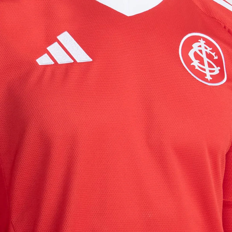 Camisa Internacional Home 25/26 Manga Longa - Vermelha